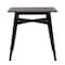 Baxton Studio Leena Mid-Century Modern Black Finished Wood Counter Height Pub Table 234-13287-ZORO - alternate 2